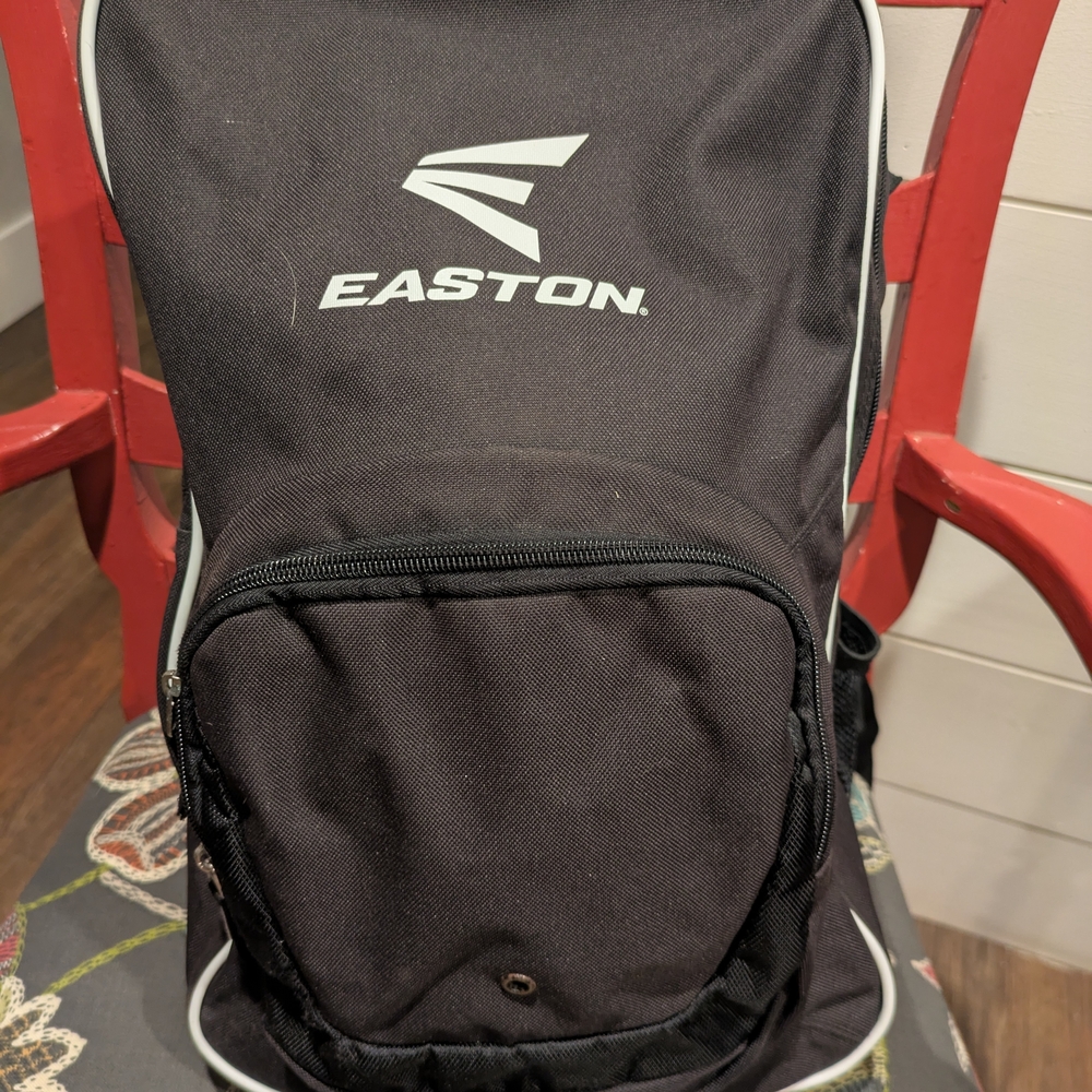 Easton Black and White Kids Backpack